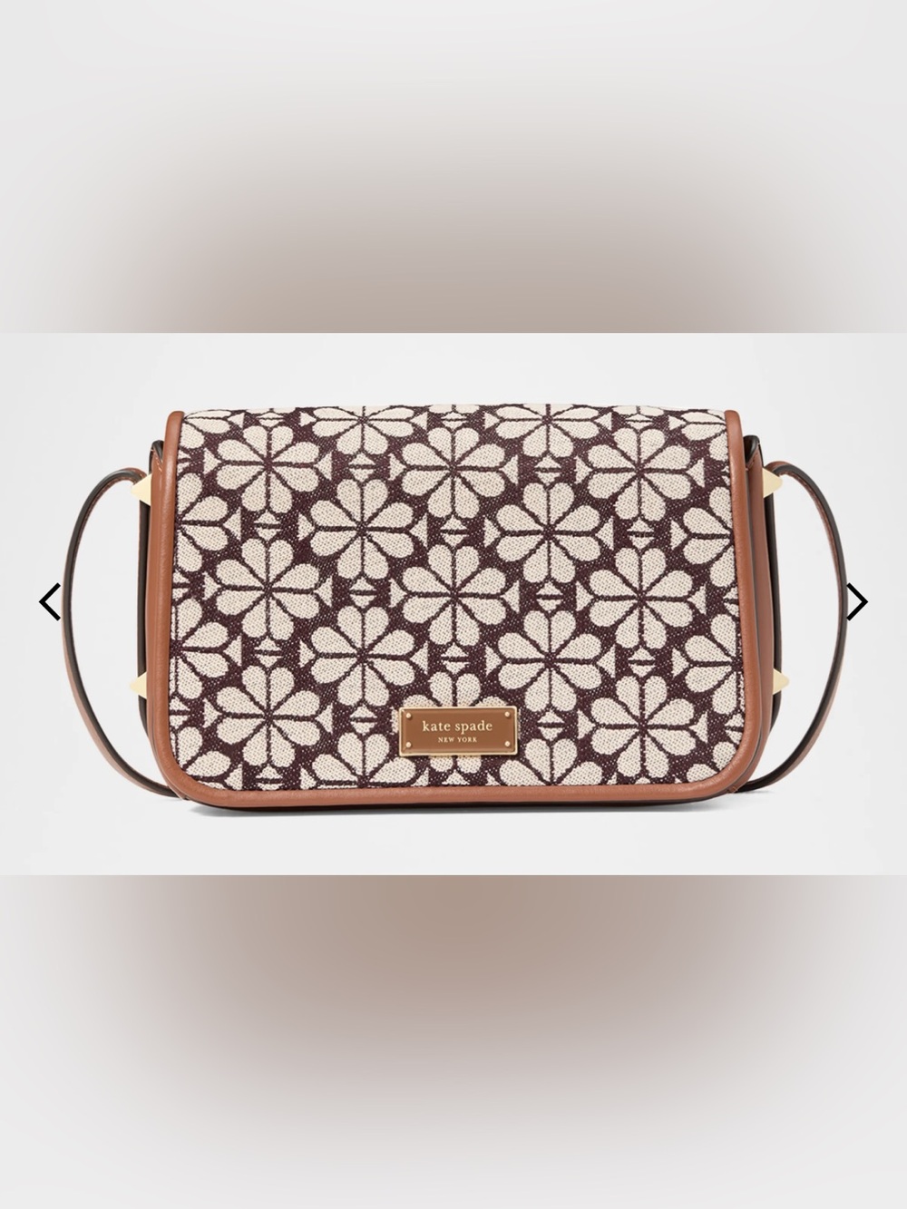 kate spade jacquard crossboy